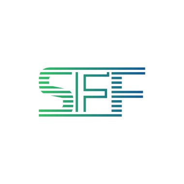Modern SFF Logo Tasarımı. İş Kimliği İçin SFF Minimalist, Profesyonel ve Çok Yönlü Markalaştırma Simgesi