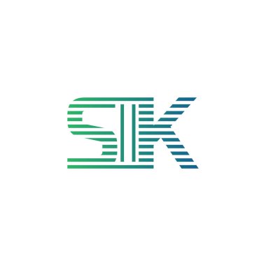 Modern SIK Logo Tasarımı. SIK Minimalist, Profesyonel ve İş Kimliği için Çok Yönlü Markalaştırma Simgesi