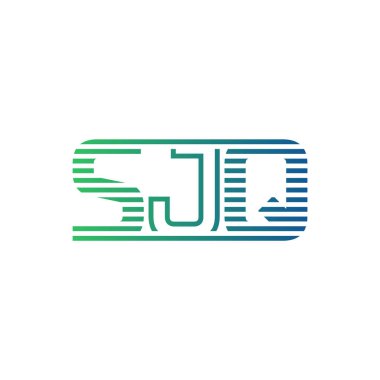 Modern SJQ Logo Design. Letter SJQ Minimalist, Professional, and Versatile Branding Icon for Business Identity clipart