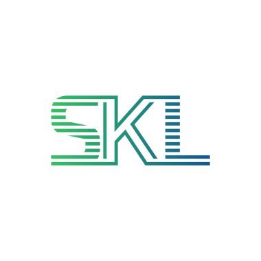 Modern SKL Logo Tasarımı. İş Kimliği için SKL Minimalist, Profesyonel ve Çok Yönlü Markalaştırma Simgesi