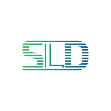 Modern SLD Logo Tasarımı. Ticari Kimlik İçin Satılmış Minimalist, Profesyonel ve Çok Yönlü Markalaştırma Simgesi