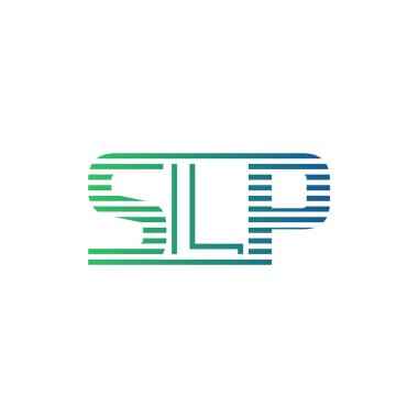 Modern SLP Logo Tasarımı. SLP Minimalist, Profesyonel ve Çok Yönlü İşletme Kimliği Simgesi