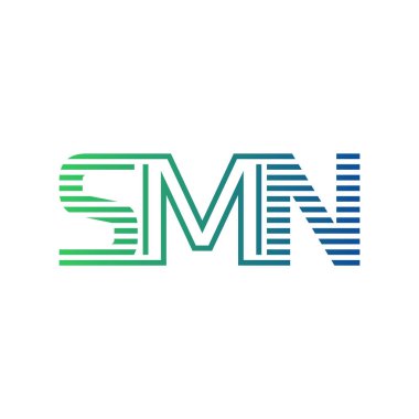 Modern SMN Logo Design. Letter SMN Minimalist, Professional, and Versatile Branding Icon for Business Identity clipart