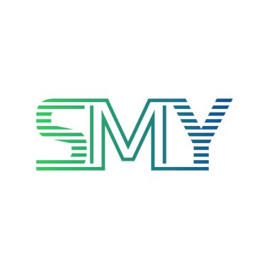 Modern SMY Logo Tasarımı. SMY Minimalist, Profesyonel ve İşletme Kimliği İçin Çok Yönlü Markalaştırma Simgesi