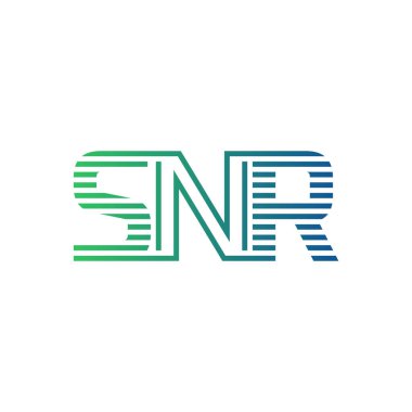 Modern SNR Logo Tasarımı. SNR Minimalist, Profesyonel ve Çok Yönlü İşletme Kimliği Simgesi