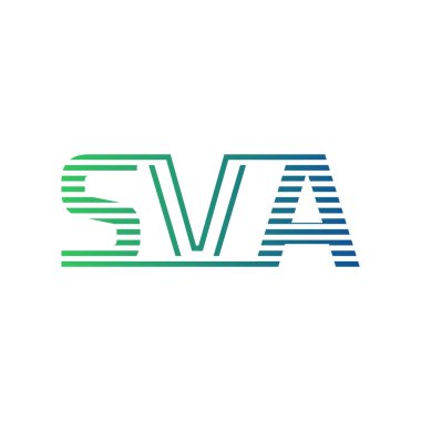 Modern SVA Logo Tasarımı. SVA Minimalist, Profesyonel ve Çok Yönlü İşletme Kimliği Simgesi