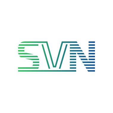 Modern SVN Logo Tasarımı. SVN Minimalist, Profesyonel ve Çok Yönlü İşletme Kimliği Simgesi