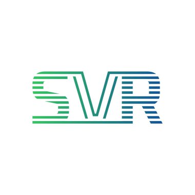 Modern SVR Logo Tasarımı. SVR Minimalist, Profesyonel ve Çok Yönlü İşletme Kimliği Simgesi