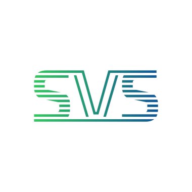 Modern SVS Logo Tasarımı. SVS Minimalist, Profesyonel ve Çok Yönlü İşletme Kimliği Simgesi
