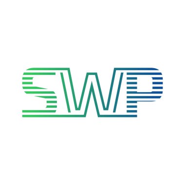 Modern SWP Logo Design. Letter SWP Minimalist, Professional, and Versatile Branding Icon for Business Identity clipart