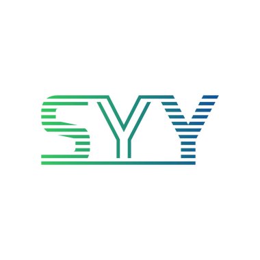 Modern SYY Logo Tasarımı. SYY Minimalist, Profesyonel ve Çok Yönlü İşletme Kimliği Simgesi