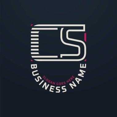 Letter CS Premium Logo Design, CS Modern Business Logo Design clipart