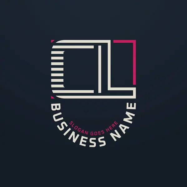 Harf CL Premium Logo Tasarımı, CL Modern İş Logosu Tasarımı