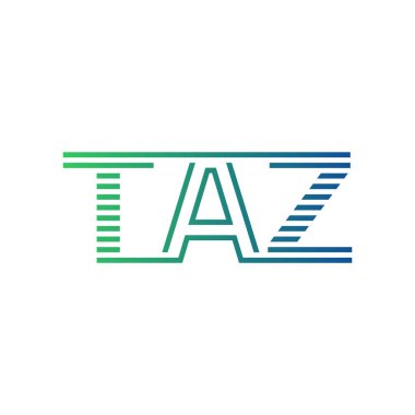 Modern TAZ Logo Tasarımı. İş Kimliği için TAZ Minimalist, Profesyonel ve Çok Yönlü Markalaştırma Simgesi