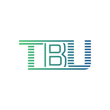 Modern TBU Logo Design. Letter TBU Minimalist, Professional, and Versatile Branding Icon for Business Identity clipart