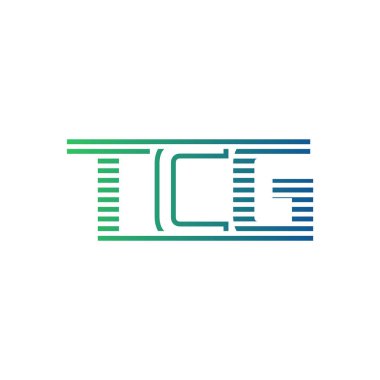 Modern TCG Logo Tasarımı. Harf TCG İş Kimliği Minimalist, Profesyonel ve Çok Yönlü Markalaştırma Simgesi
