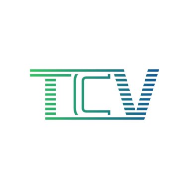 Modern TCV Logo Tasarımı. Harf TCV İş Kimliği Minimalist, Profesyonel ve Çok Yönlü Markalaştırma Simgesi