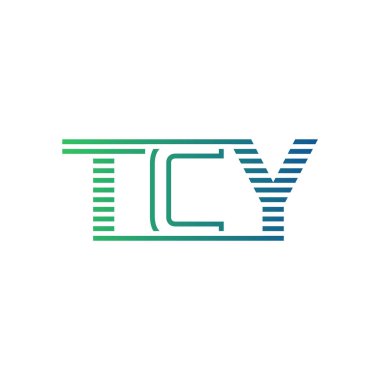Modern TCY Logo Tasarımı. İş Kimliği için TCY Minimalist, Profesyonel ve Çok Yönlü Markalaştırma Simgesi