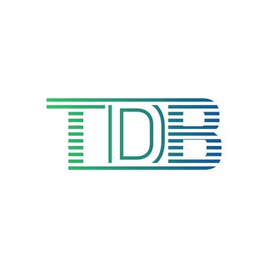 Modern TDB Logo Tasarımı. TDB Minimalist, Profesyonel ve Çok Yönlü İşletme Kimliği Simgesi