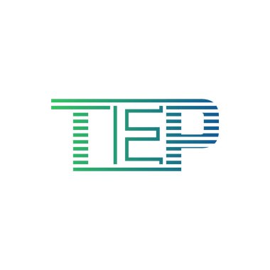 Modern TEP Logo Tasarımı. TEP Harfi Minimalist, Profesyonel ve İş Kimliği için Çok Yönlü Markalaştırma Simgesi