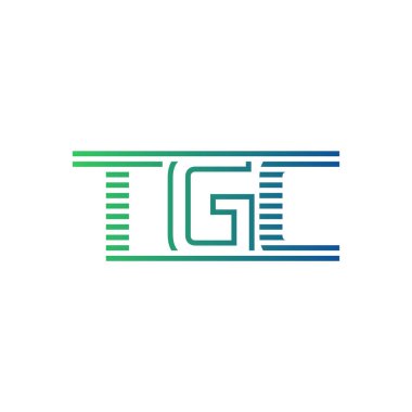 Modern TGC Logo Tasarımı. İş Kimliği için TGC Minimalist, Profesyonel ve Çok Yönlü Markalaştırma Simgesi