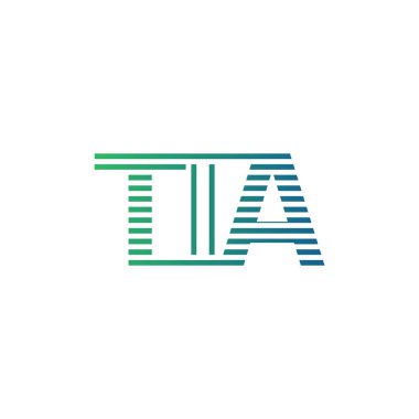 Modern TIA Logo Tasarımı. TIA Minimalist, Profesyonel ve İş Kimliği için Çok Yönlü Markalaştırma Simgesi