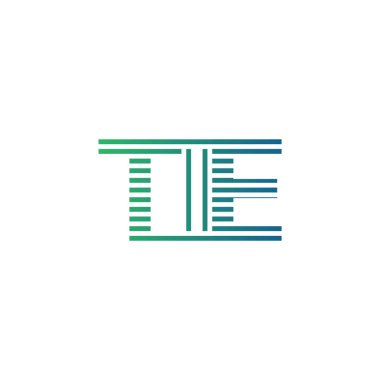 Modern TIE Logo Tasarımı. TIE Minimalist, Profesyonel ve İş Kimliği için Çok Yönlü Markalaştırma Simgesi