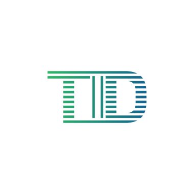 Modern TID Logo Tasarımı. Harf TID İşletme Kimliği Minimalist, Profesyonel ve Çok Yönlü Markalaştırma Simgesi