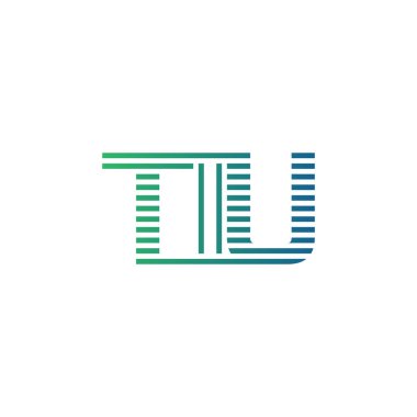Modern TIU Logo Tasarımı. TIU Minimalist, Profesyonel ve İş Kimliği için Çok Yönlü Markalaştırma Simgesi