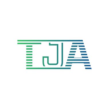 Modern TJA Logo Tasarımı. İş Kimliği için TJA Minimalist, Profesyonel ve Çok Yönlü Markalaştırma Simgesi