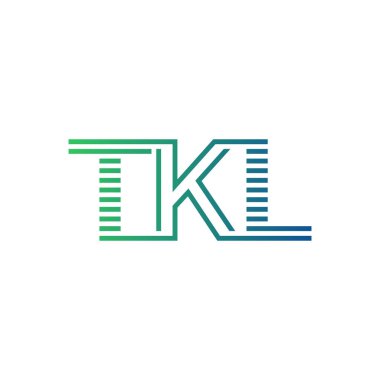 Modern TKL Logo Tasarımı. İş Kimliği için TKL Minimalist, Profesyonel ve Çok Yönlü Markalaştırma Simgesi
