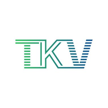Modern TKV Logo Tasarımı. İş Kimliği için TKV Minimalist, Profesyonel ve Çok Yönlü Markalaştırma Simgesi