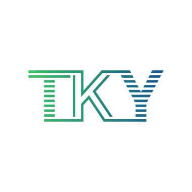 Modern TKY Logo Tasarımı. TKY Minimalist, Profesyonel ve Çok Yönlü İşletme Kimliği Simgesi