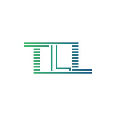 Modern TLL Logo Tasarımı. İş Kimliği için TLL Minimalist, Profesyonel ve Çok Yönlü Markalaştırma Simgesi