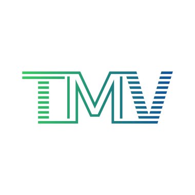 Modern TMV Logo Tasarımı. TMV Minimalist, Profesyonel ve İş Kimliği için Çok Yönlü Markalaştırma Simgesi