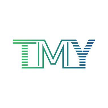 Modern TMY Logo Tasarımı. TMY Minimalist, Profesyonel ve İş Kimliği için Çok Yönlü Markalaştırma Simgesi