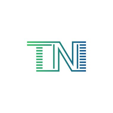 Modern TNI Logo Tasarımı. İş Kimliği için TNI Minimalist, Profesyonel ve Çok Yönlü Markalaştırma Simgesi