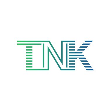 Modern TNK Logo Tasarımı. İş Kimliği için TNK Minimalist, Profesyonel ve Çok Yönlü Markalaştırma Simgesi