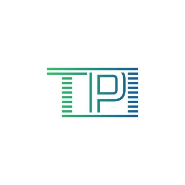 Modern TPI Logo Tasarımı. İş Kimliği için TPI Minimalist, Profesyonel ve Çok Yönlü Markalaştırma Simgesi