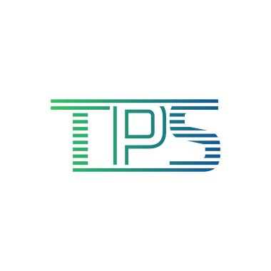 Modern TPS Logo Tasarımı. TPS Minimalist, Profesyonel ve İş Kimliği için Çok Yönlü Markalaştırma Simgesi