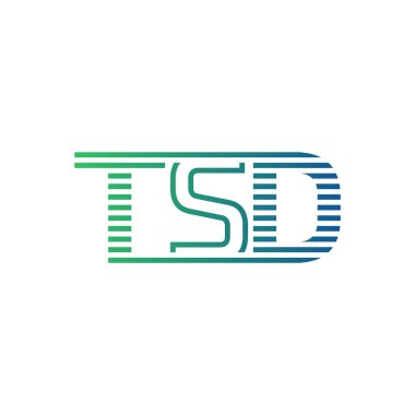 Modern TSD Logo Design. Letter TSD Minimalist, Professional, and Versatile Branding Icon for Business Identity clipart