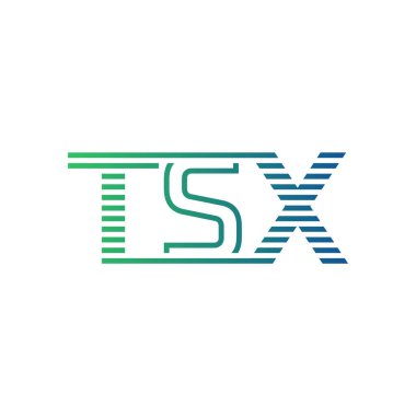 Modern TSX Logo Design. Letter TSX Minimalist, Professional, and Versatile Branding Icon for Business Identity clipart