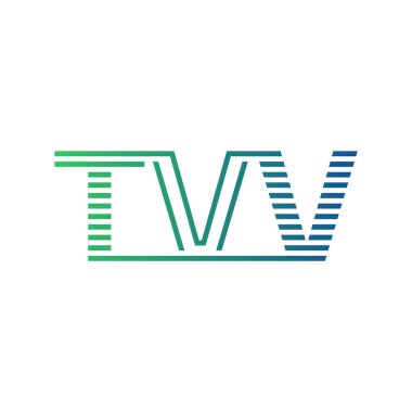 Modern TVV Logo Tasarımı. Harf TVV İş Kimliği Minimalist, Profesyonel ve Çok Yönlü Markalaştırma Simgesi