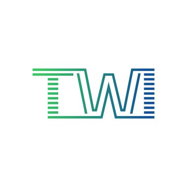 Modern TWI Logo Design. Letter TWI Minimalist, Professional, and Versatile Branding Icon for Business Identity clipart