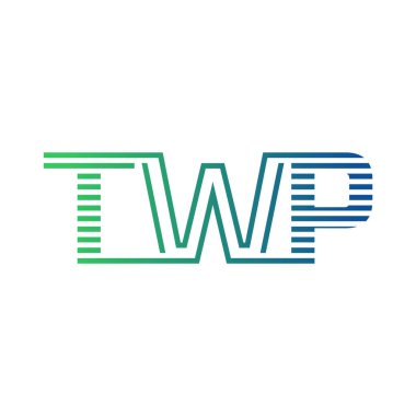 Modern TWP Logo Tasarımı. Harf TWP İş Kimliği Minimalist, Profesyonel ve Çok Yönlü Markalaştırma Simgesi