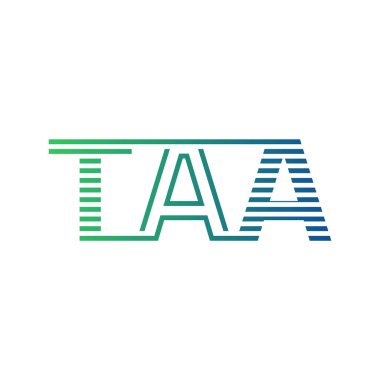 Modern TAA Logo Tasarımı. İş Kimliği için TAA Minimalist, Profesyonel ve Çok Yönlü Markalaştırma Simgesi