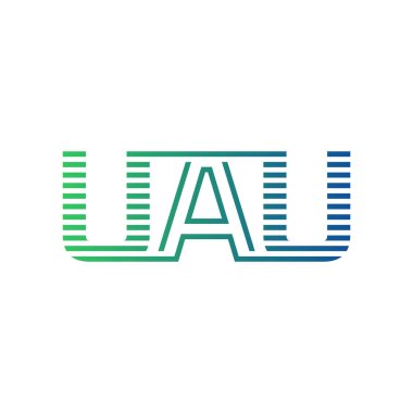 Modern UAU Logo Tasarımı. UAU Minimalist, Profesyonel ve Çok Yönlü İşletme Kimliği Simgesi