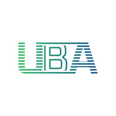 Modern UBA Logo Design. Letter UBA Minimalist, Professional, and Versatile Branding Icon for Business Identity clipart