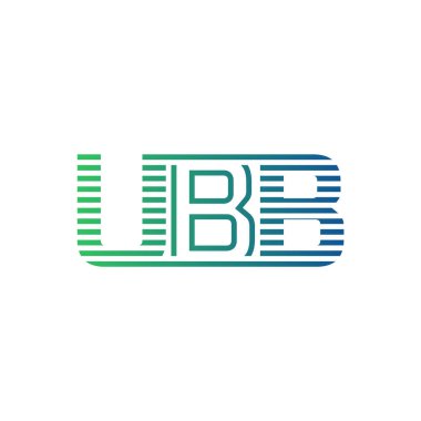 Modern UBB Logo Design. Letter UBB Minimalist, Professional, and Versatile Branding Icon for Business Identity clipart