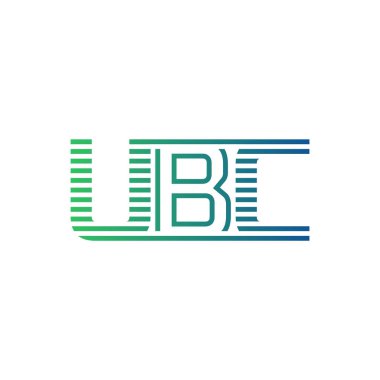 Modern UBC Logo Design. Letter UBC Minimalist, Professional, and Versatile Branding Icon for Business Identity clipart